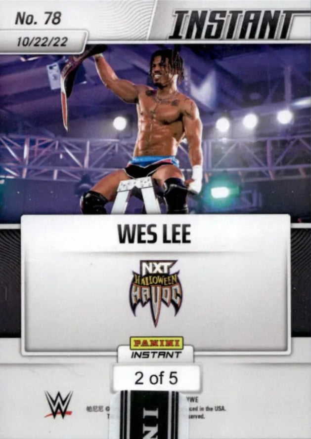 WES LEE – and NEW… NXT North American Champion