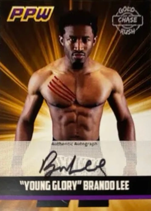 “Young Glory” Brando LEE trading card PW Catalog