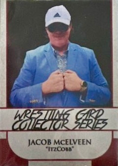 Jacob Mcelveen “Itzcobb” trading card PW Catalog