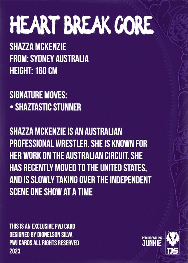 Heart Break Core Shazza Mckenzie