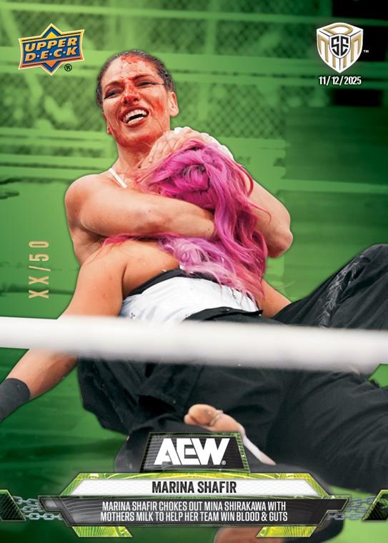 Marina Shafir – Marina Shafir Chokes Out Mina Shirakawa With Mothers Milk to Help HER Team Win Blood & Guts