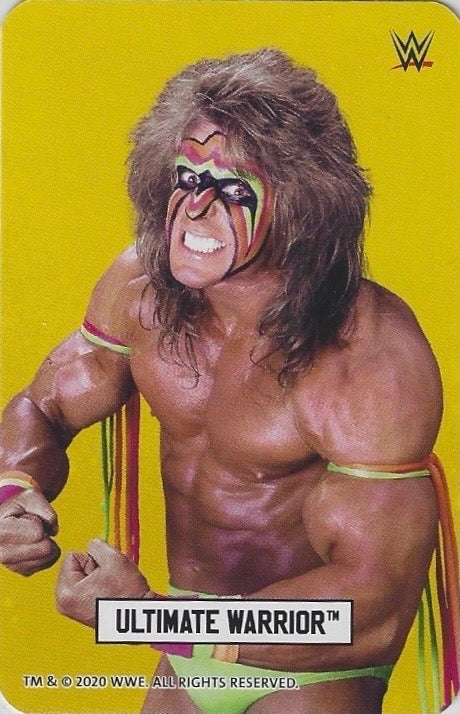 Ultimate Warrior – Gorilla Press Slam trading card PW Catalog