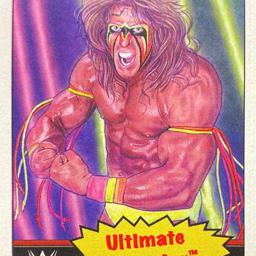 Ultimate Warrior trading card PW Catalog
