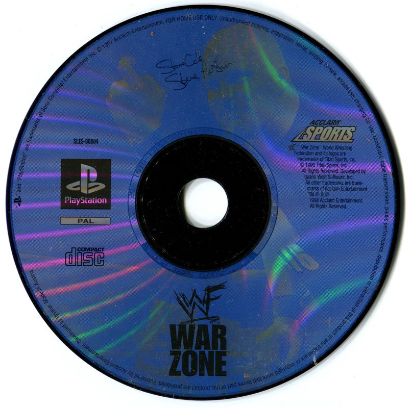 WWF War Zone [PlayStation] PWcatalog