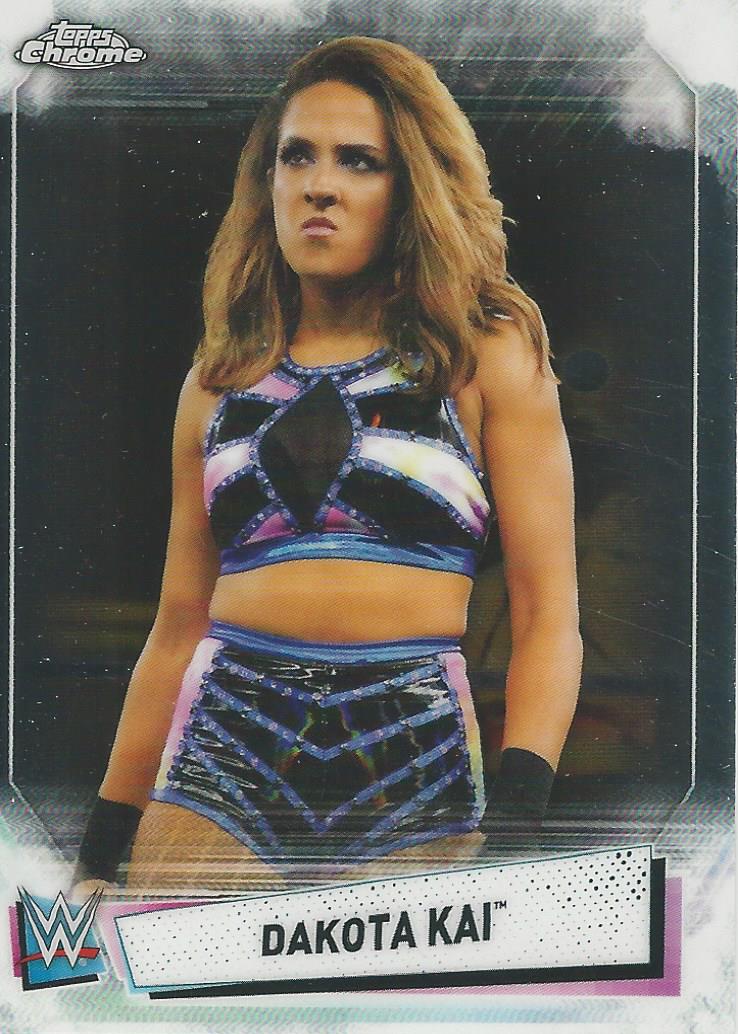 WWE Topps Chrome 2021 Dakota Kai #79