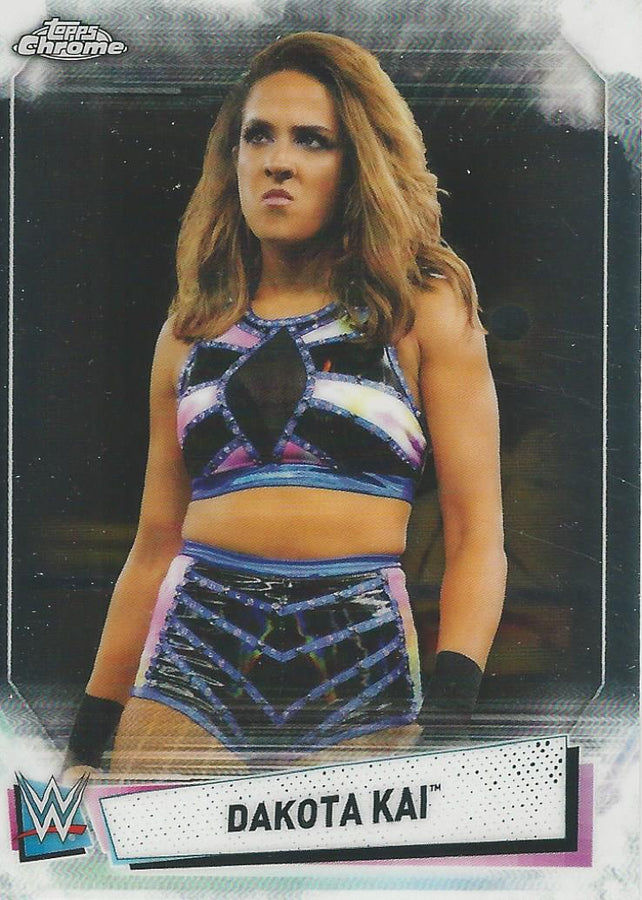 WWE Topps Chrome 2021 Dakota Kai #79
