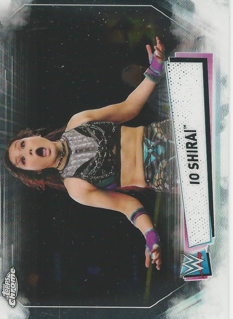 WWE Topps Chrome 2021 Io Shirai #83