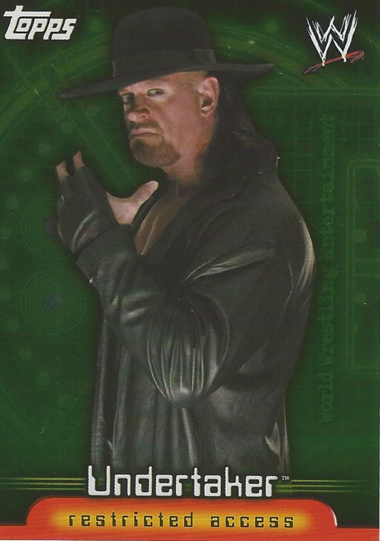 WWE Topps Insider 2006 The Undertaker #78