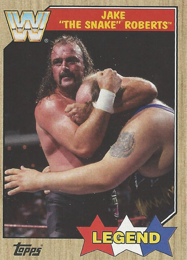 WWE Topps Heritage 2017 Jake the Snake Roberts #78