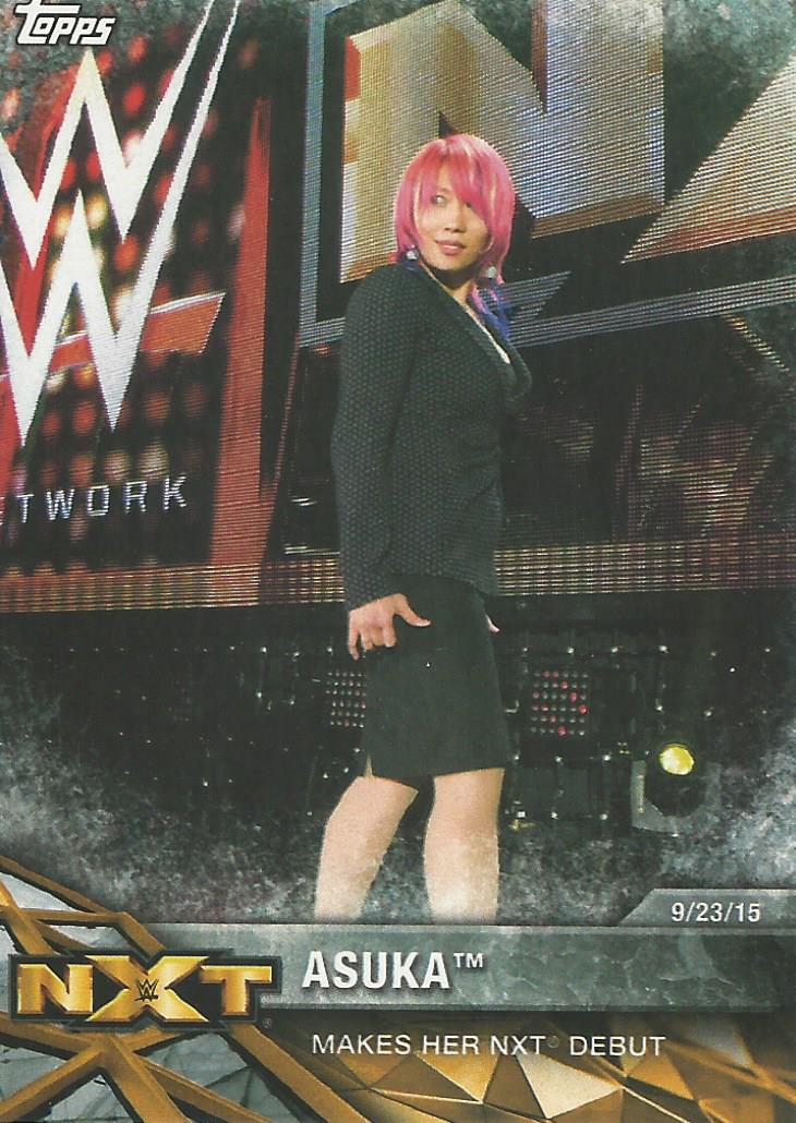 WWE Topps Women Division 2017 Asuka NXT-4