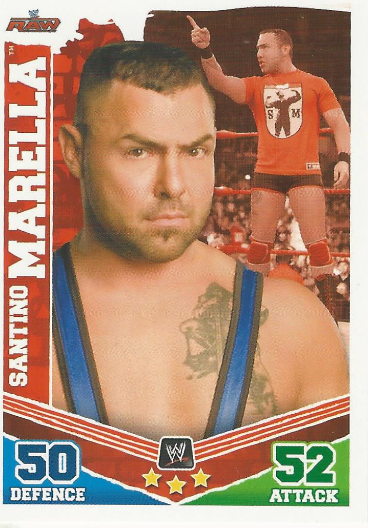 WWE Topps Slam Attax Mayhem 2010 Santino Marella #78