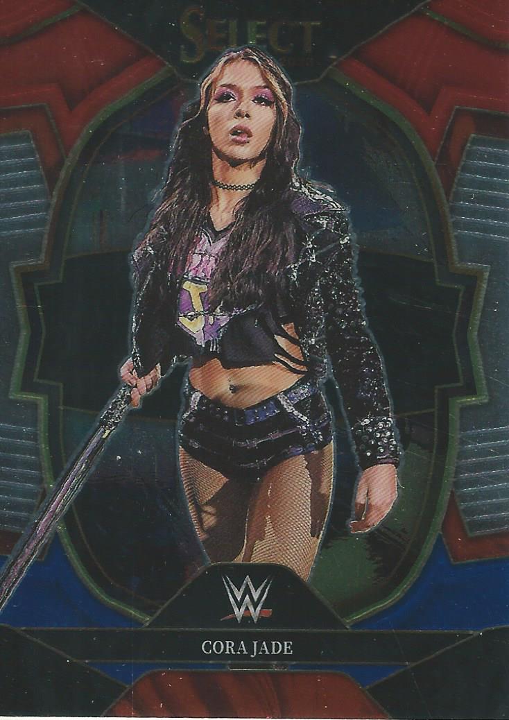 WWE Panini Select 2023 Red/Silver/Blue Cora Jade #63