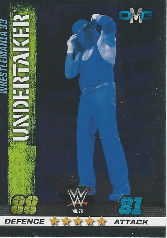 WWE Topps Slam Attax 10th Edition 2017 Undertaker #78