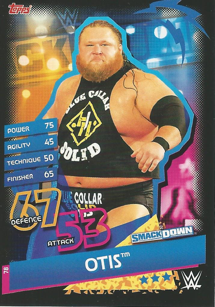 WWE Topps Slam Attax Reloaded 2020 Otis #78