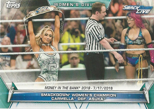 WWE Topps Women Division 2019 Carmella #78
