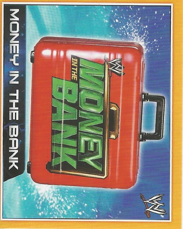 WWE Topps A-Z Sticker Collection 2014 Money in the Bank #78
