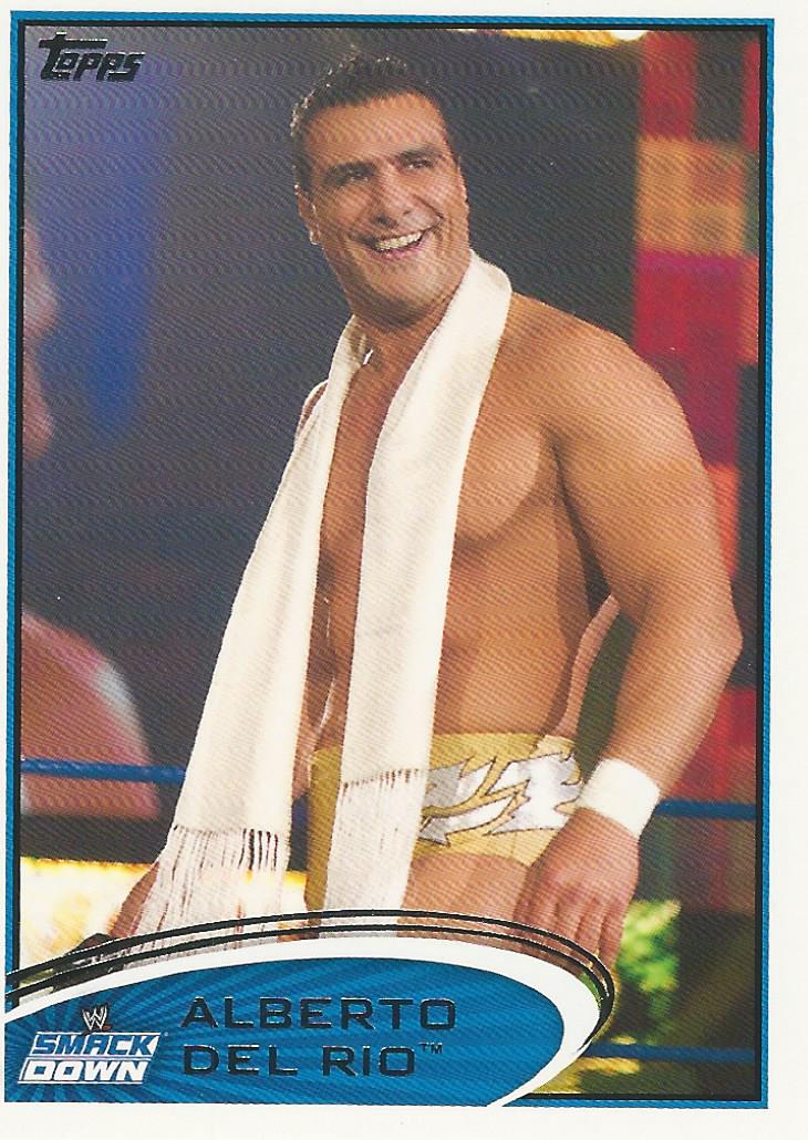 WWE Topps 2012 Alberto Del Rio #78