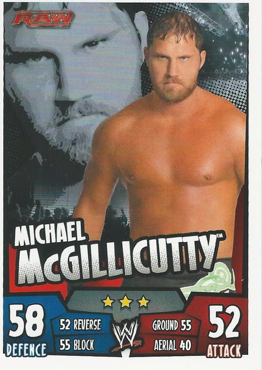 WWE Topps Slam Attax Rumble 2011 Michael McGillicutty #78