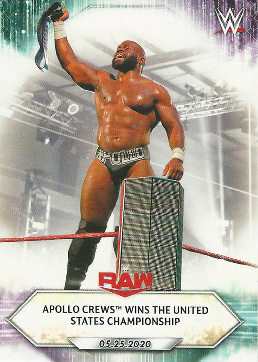 WWE Topps 2021 Apollo Crews #78