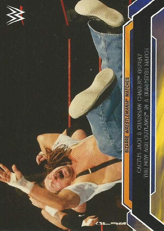 WWE Topps Road to Wrestlemania 2015 Terry Funk 8 of 10 trading card PW Catalog