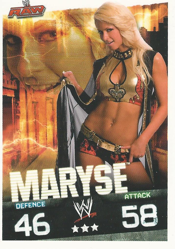 WWE Topps Slam Attax Evolution 2010 Maryse #78