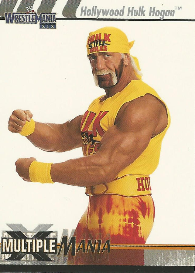 WWE Fleer Wrestlemania XIX 2003 Hulk Hogan #78