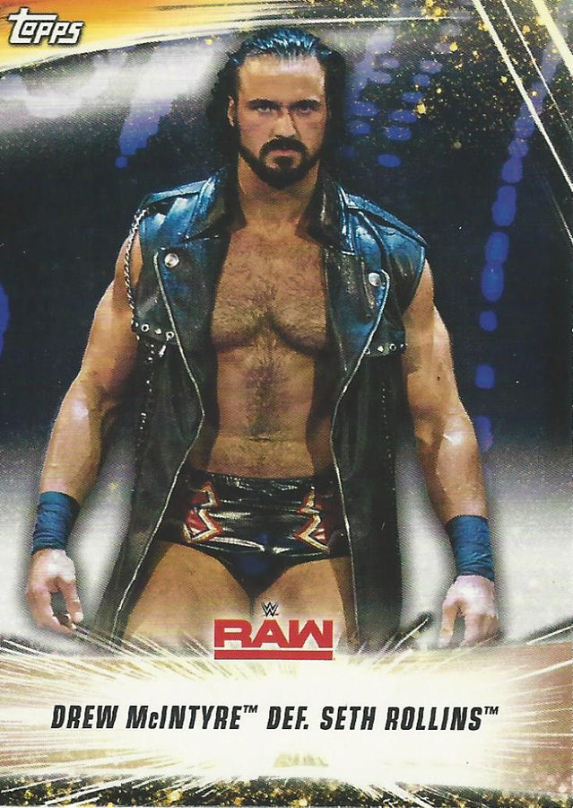 WWE Topps Summerslam 2019 Drew McIntyre #78