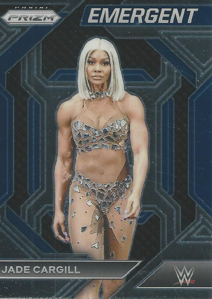 WWE Panini Prizm 2024 Emergent Jade Cargill #15