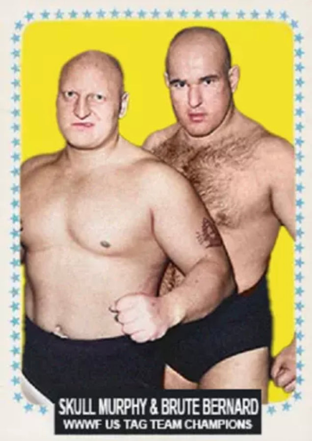 Skull Murphy & Brute Bernard trading card PW Catalog