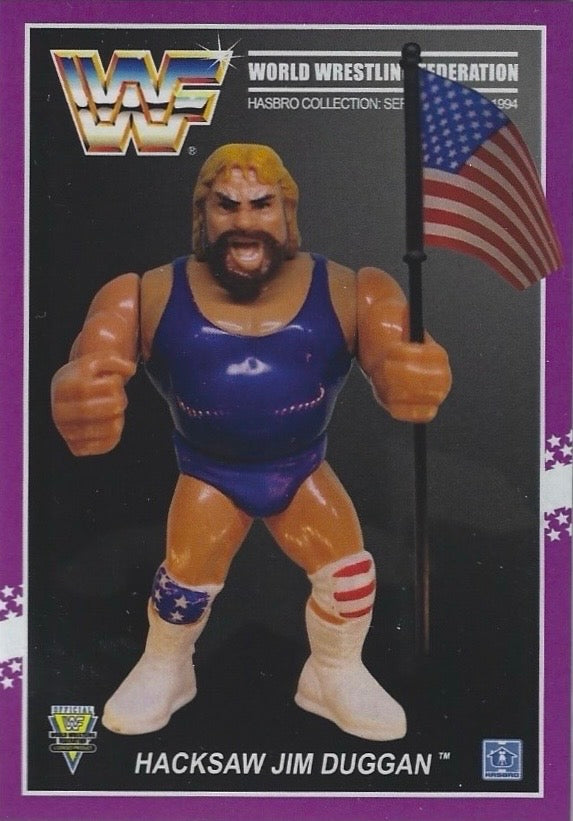 Hacksaw JIM Duggan trading card PW Catalog