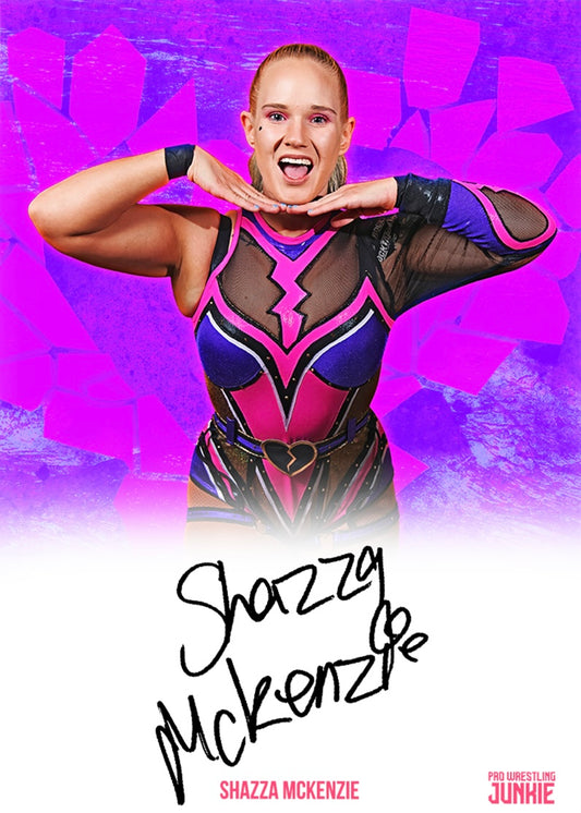 “Heart Break Core” Shazza Mckenzie trading card PWcatalog