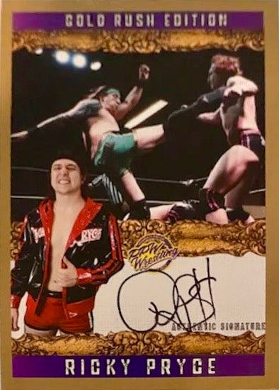 Ricky Pryce trading card PW Catalog