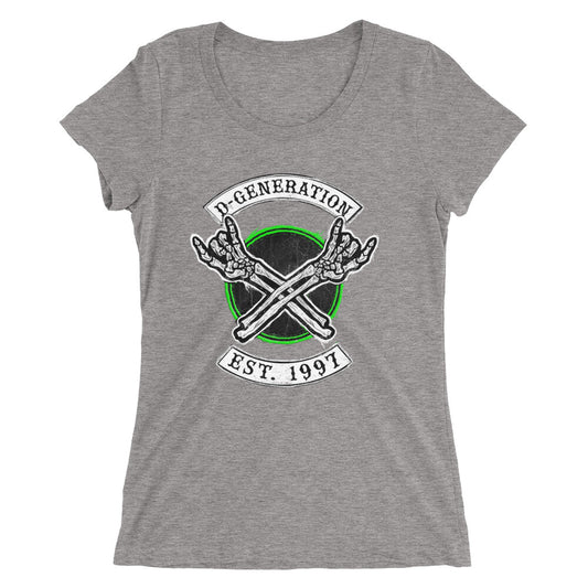 D-Generation X 2018 Women's Tri-Blend T-Shirt T-Shirt PW Catalog