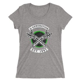 D-Generation X 2018 Women's Tri-Blend T-Shirt T-Shirt PW Catalog