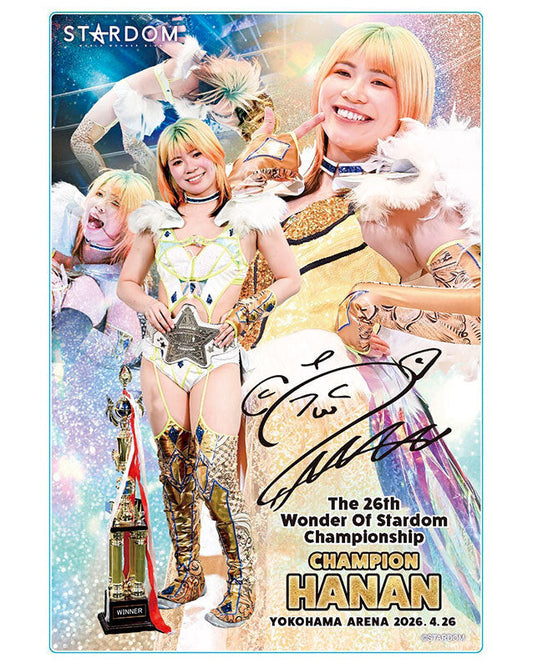 Hanan 26th Wonder of Stardom Chanpion Acrylic Block [Pre-Order] Other Goods PW Catalog