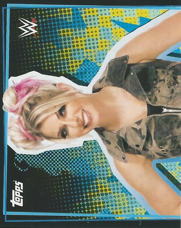WWE Topps Road to Wrestlemania Stickers 2021 Alexa Bliss #79