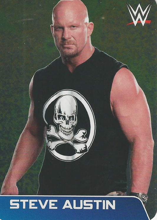 WWE Edibas Lamincards 2014 Stone Cold Steve Austin #79