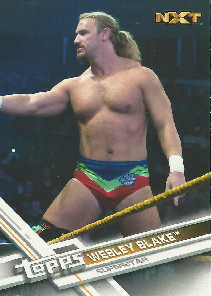 WWE Topps Then Now Forever 2017 Wesley Blake #180