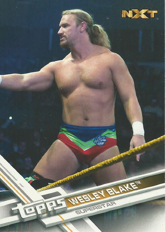 WWE Topps Then Now Forever 2017 Wesley Blake #180