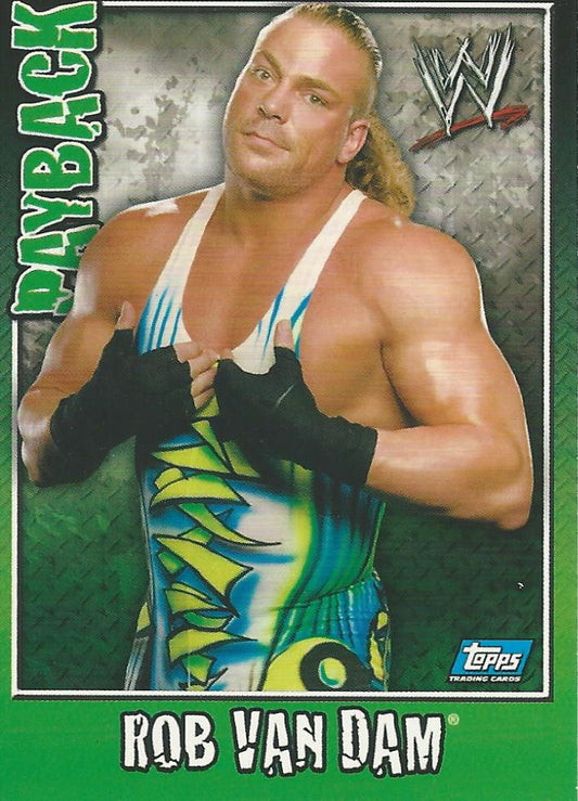 WWE Topps Payback 2006 Rob Van Dam #79