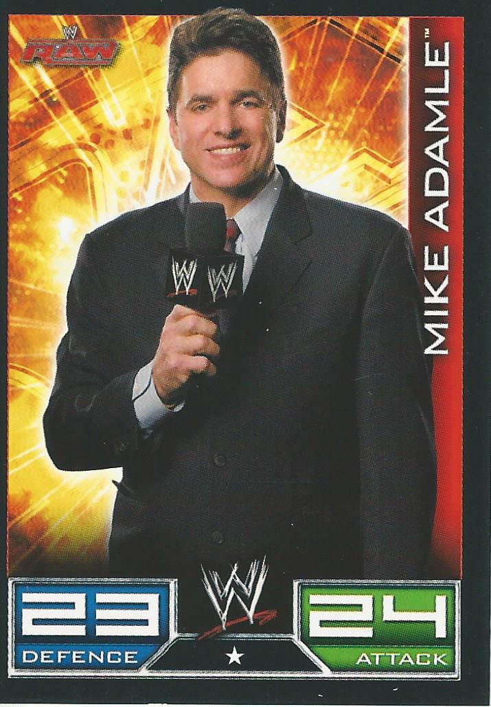 WWE Topps Slam Attax 2008 Mike Adamle #79