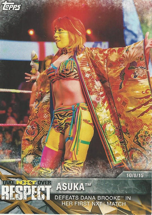 WWE Topps Women Division 2017 Asuka NXT-5