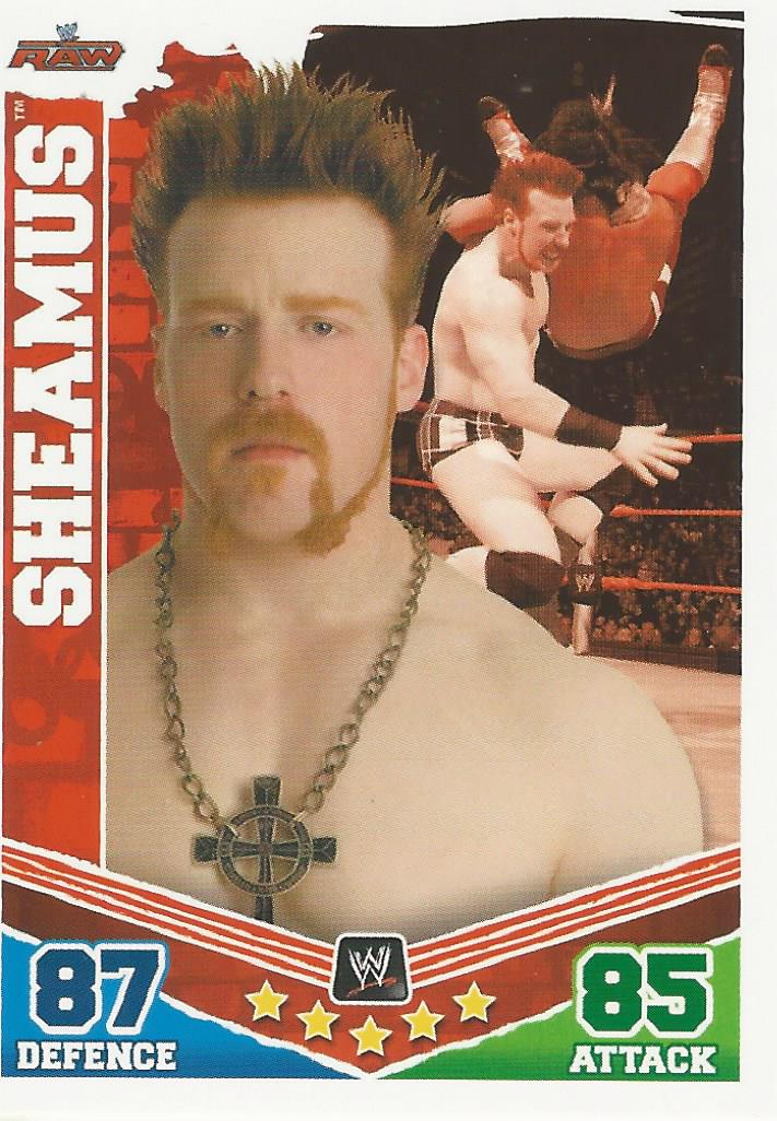 WWE Topps Slam Attax Mayhem 2010 Sheamus #79