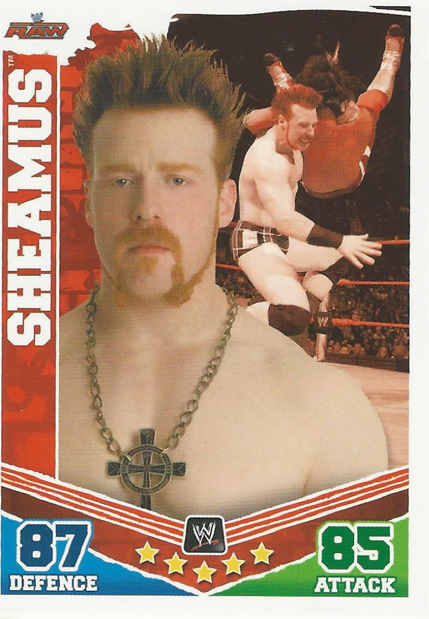 WWE Topps Slam Attax Mayhem 2010 Sheamus #79