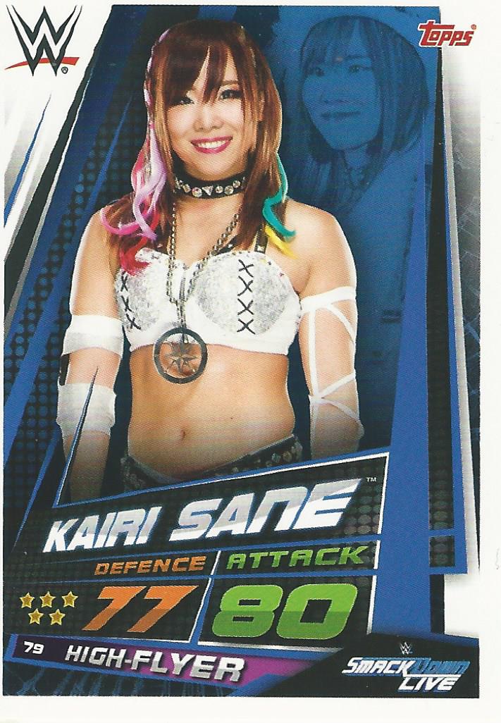 WWE Topps Slam Attax Universe 2019 Kairi Sane #79