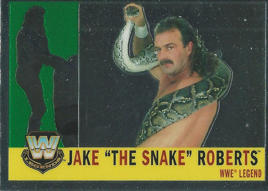 WWE Topps Chrome Heritage 2006 Jake the Snake Roberts #79