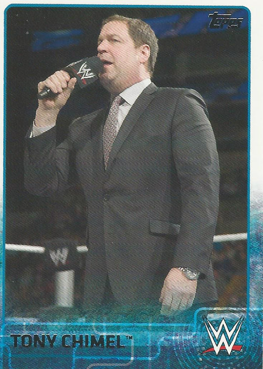 WWE Topps 2015 Tony Chimel #79