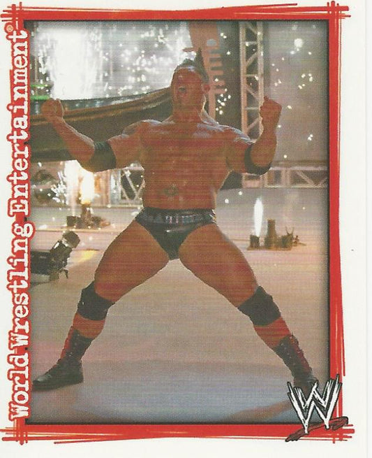 WWE Topps Superstars Uncovered 2007 Sticker Batista #79