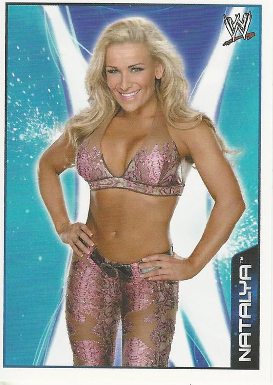 WWE Topps A-Z Sticker Collection 2014 Natalya #79