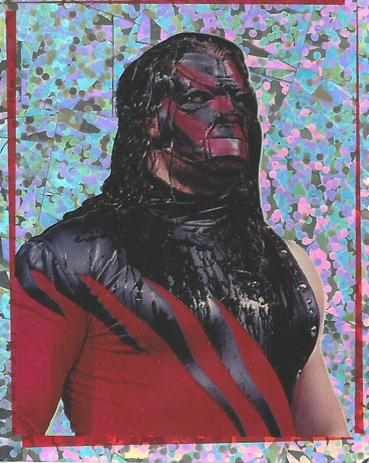WWF Smackdown Stickers 2000 Kane Foil #79